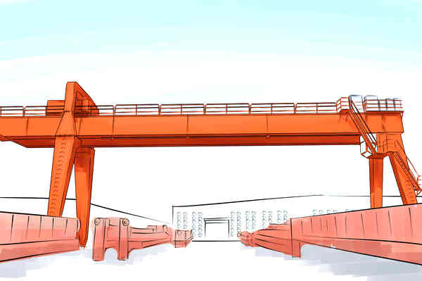 江苏连云港龙门吊厂家造船龙门可